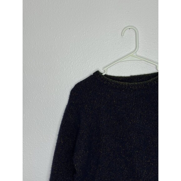 Vtg Dockers Mens Wool Blend Pullover Crewneck Knit Grandpa Sweater Blue 90s Sz M - Picture 4 of 16